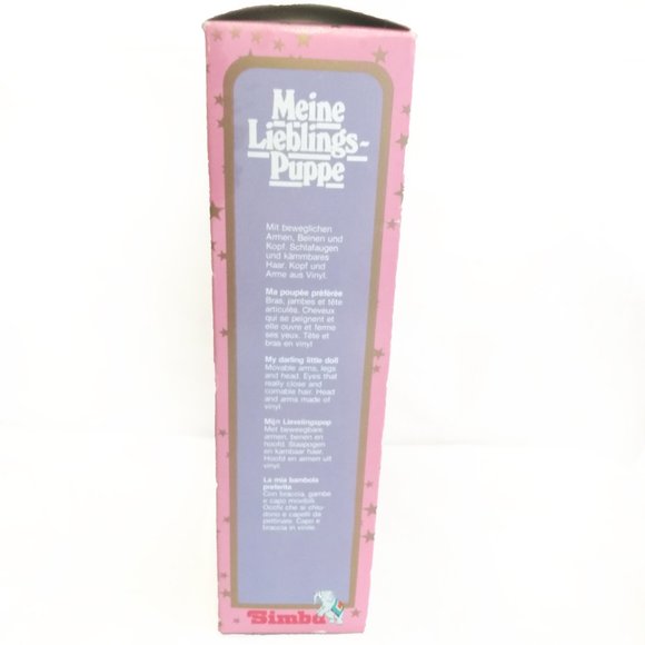 Vtg. 80's/90 Simba Toys Germany-My Darling Little Doll-Meine Lieblings Puppe-NOS - Picture 7 of 10